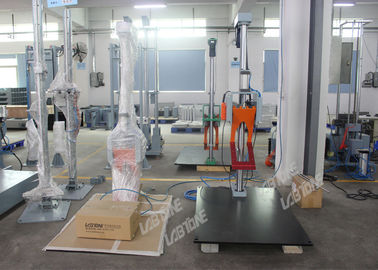 Las máquinas del probador del descenso del laboratorio para la prueba del descenso del paquete satisfacen el GB, el IEC, el ASTM, el ISTA y el otro estándar