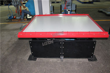 La tabla de la vibración de la carga útil 500kg realizó estándar de ASTM, de ISTA, del ISO, y de MIL-STD