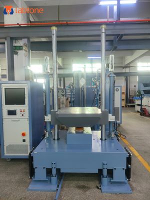 Teste de choque mecánico de carga útil de 100 kg, máquina de prueba de impacto de choque de batería
