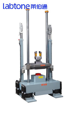 Sistema de prueba de choque que admite sistemas operativos Windows 7 y 10 con interfaz USB 2.0 para comunicación de datos y gestión de pruebas