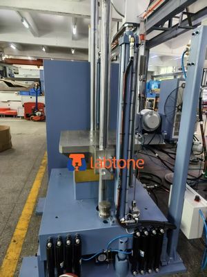 Máquina de ensayos de choque mecánico de laboratorio, grande, cumple con IEC 62133, con carga de 200 kg