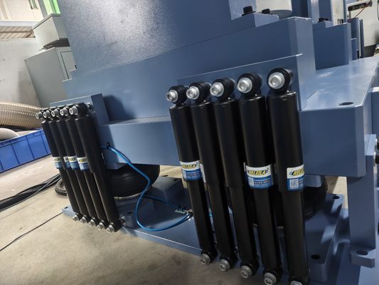 Sistema de prueba de vibración con agitador electrodinámico de 3 ejes CON instalación de base resistente a la vibración