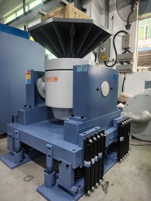 Sistema de prueba de vibración con agitador electrodinámico de 3 ejes CON instalación de base resistente a la vibración