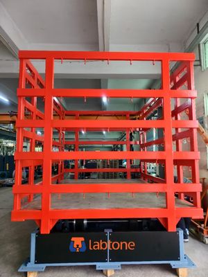 Embalaje de gran tamaño Simuladores de transporte Pruebas mecánicas de vibración Tabla de agitación YST3200 Realizar ASTM D4728 ASTM D999