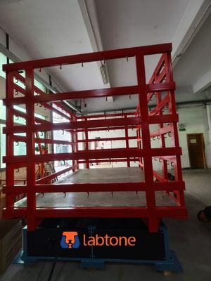 Embalaje de gran tamaño Simuladores de transporte Pruebas mecánicas de vibración Tabla de agitación YST3200 Realizar ASTM D4728 ASTM D999