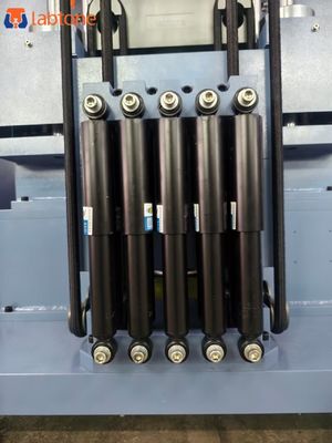 Sistema de ensayo de choque capaz de generar pulsos medio senoidales de 20 a 10000 m/s al cuadrado para ensayo de muestras