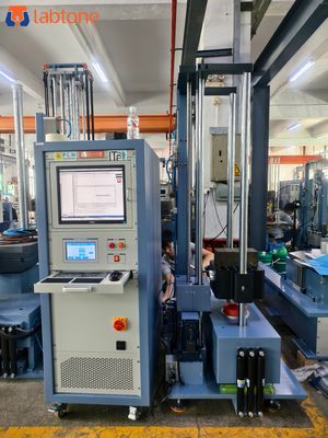 Sistema de prueba de choque de alta velocidad de onda sinusoidal media personalizable para baterías y componentes electrónicos