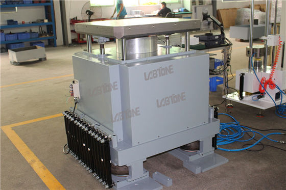 Máquina de prueba de choque neumática para simulación de transporte de electrodomésticos