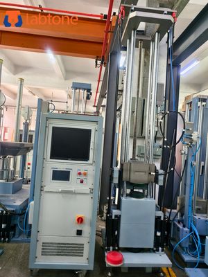 Sistema de ensayo de choque diseñado para ensayo de choque a alta aceleración con posicionamiento eléctrico de la palanca y características de mesa de aluminio forjado