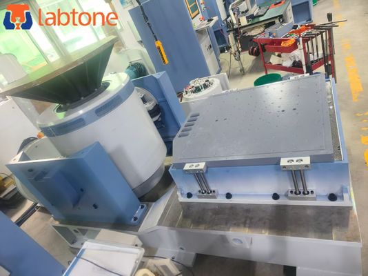 Máquina de ensayos de vibración de 3 ejes XYZ, equipo de ensayos de vibración con fuerza de excitación máxima de 20 kN y desplazamiento de 51,2 pulgadas